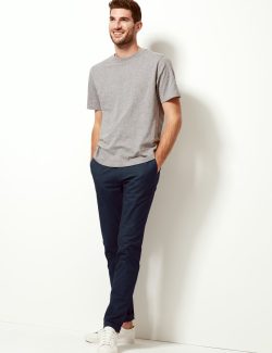 Slim Fit Pamuklu Chino Pantolon