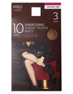 3’lü 10 Denye Külotlu Çorap Seti