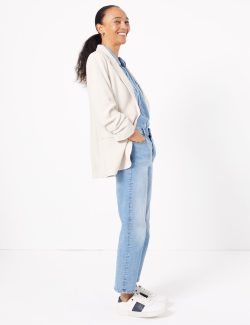 Kolları Büzgülü Blazer Ceket