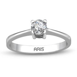 0.38 Karat Pırlanta Tektaş Yüzük