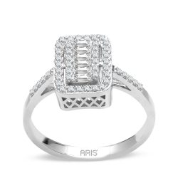 Pırlanta Fantezi Baget Yüzük