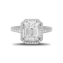 Pırlanta Fantezi Baget Yüzük