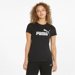 Puma – 848303_51 – PUMA ESSENTIALS+ Metalik Logo Kadın T-shirt