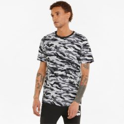 Puma – 848561_01 – PUMA ESSENTIALS+ Kamuflaj Desenli Erkek T-Shirt