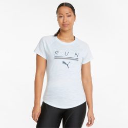 Puma – 521388_20 – PUMA 5K Logo Kısa Kollu Kadın Koşu T-shirt