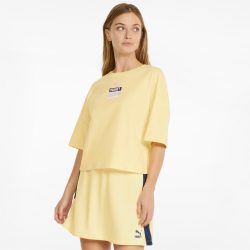 Puma – 534350_41 – PUMA Brand Love Geniş Kesim Kadın T-shirt