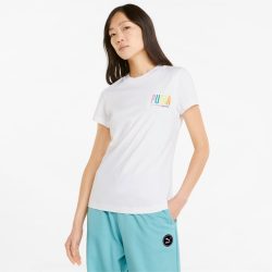 Puma – 533559_02 – PUMA SWxP Grafikli Kadın T-shirt