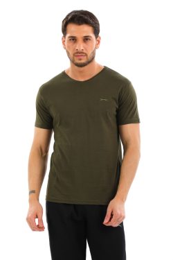 Slazenger SARGON Erkek T-Shirt Haki