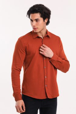 Slazenger BABER Erkek Gömlek Kiremit