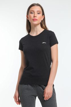 Slazenger MOVE Kadın T-Shirt Siyah