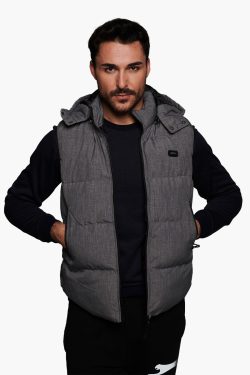 Slazenger ZORO Erkek Slim Fit Yelek K.Gri