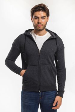 Slazenger SANTO Erkek Sweatshirt Antrasit