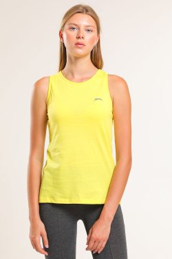 Slazenger YASMINA Kadın T-Shirt Sarı