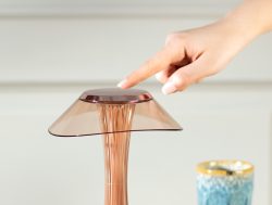 Madame Coco Valognes Dokunmatik LED Abajur – Bakır