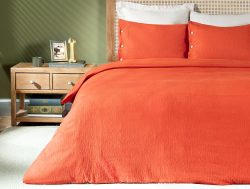 Madame Coco Linda Tek Kişilik Yıkamalı Gofre Nevresim Takımı