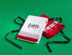 Madame Coco Rachel Nakışlı 2li Yüz Havlu Seti