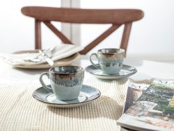 Madame Coco Mathilda 2 Kişilik Kahve Fincan Seti