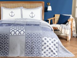 Madame Coco Marine King Size Yatak Örtüsü