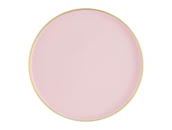 Madame Coco Dory Yuvarlak Sunum Tepsisi – Soft Pudra