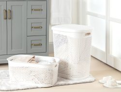 Madame Coco Bellamy 2’li Çamaşır Sepeti Seti – Soft Ekru