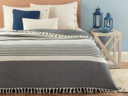 Madame Coco Denney Tek Kişilik Yatak Örtüsü