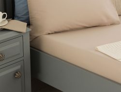 Madame Coco Eloise Ranforce King Size Plus Lastikli Çarşaf – Taş