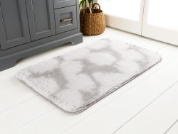 Madame Coco Damien Banyo Paspası – Gri – 70×110 cm