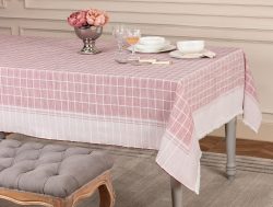 Madame Coco Mita Flamlı Masa Örtüsü – Kırmızı – 160×160 cm