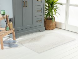 Madame Coco Norice Ayak Havlusu – Gri – 60×90 cm