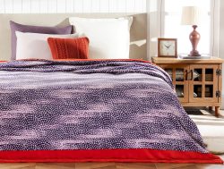 Madame Coco Fealty Welsoft Baskılı Battaniye