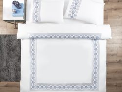 Madame Coco Aire Çift Kişilik Nevresim Takımı – Mavi