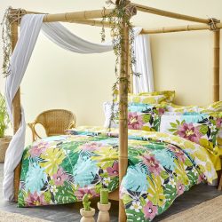 Karaca Home Tropic Yeşil 0 Pamuk Çift Kişilik Nevresim Takımı