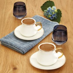 Emsan Bulut 6 Kişilik Kahve Fincanı Takımı 80 ml