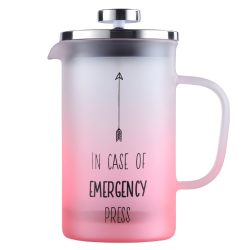 Karaca Emergency Frenchpress Pembe 600 ml