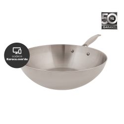 Karaca 3Ply Power Steel 316 Çelik 28 Cm Wok 2,8 Lt