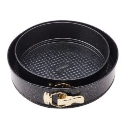 Emsan Circle 2 li Kelepçeli Kek Kalıbı Seti Gold