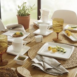 Karaca Vavien 26 Parça 6 Kişilik Porselen Kahvaltı/Servis Takımı