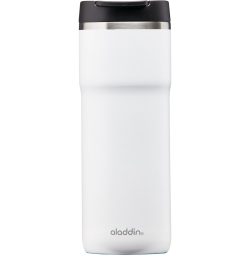 Alaaddin Cafe Thermavac Leak-Lock Beyaz Paslanmaz Çelik El Termosu Kupa 0.47 Lt