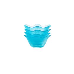 Karaca Gaia 4lü Mavi Çerezlik