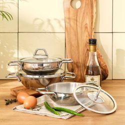 Emsan Kilyos 6 Parça Çelik Sahan Tencere Seti