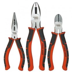 Black&Decker Stbdht071624 Pense Seti 165mm, 3 Parça