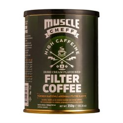 Muscle Cheff High Caffeine Filter Coffee Metal Kutu 350 Gr