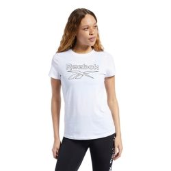 Reebok Training Essentials Graphic Tee T-Shirt Beyaz