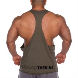 Kingsize Follow The King Antrenman Atleti Arka Baskılı Haki