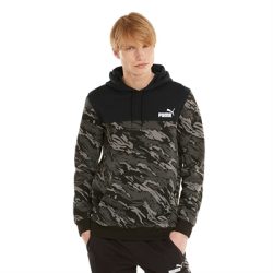 Puma Graphic Aop Hoodie Kapüşonlu Sweatshirt Siyah
