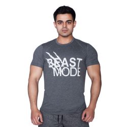 Supplementler.com Beast Mode T-shirt Koyu Gri