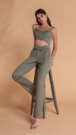 Doria Camisole Bodycon Crop Top