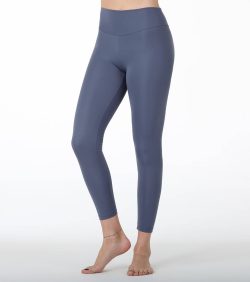 Petrol Mavisi Yüksek Bel Toparlayıcı Tayt