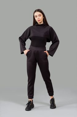 Siyah Bolero Sweatshirt