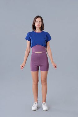 Mor İkili Ribana Takım